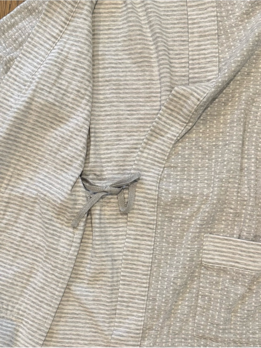 Charter Club Intimates Waffle-Knit Belted Robe - Picture 3 of 13